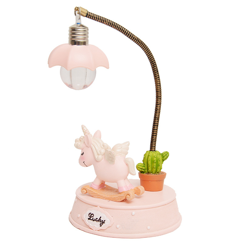 Lampa de veghe LED – Roz